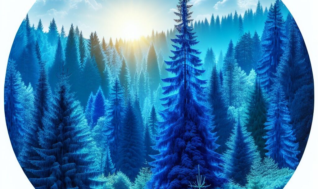 Was ist Blau Fichte?