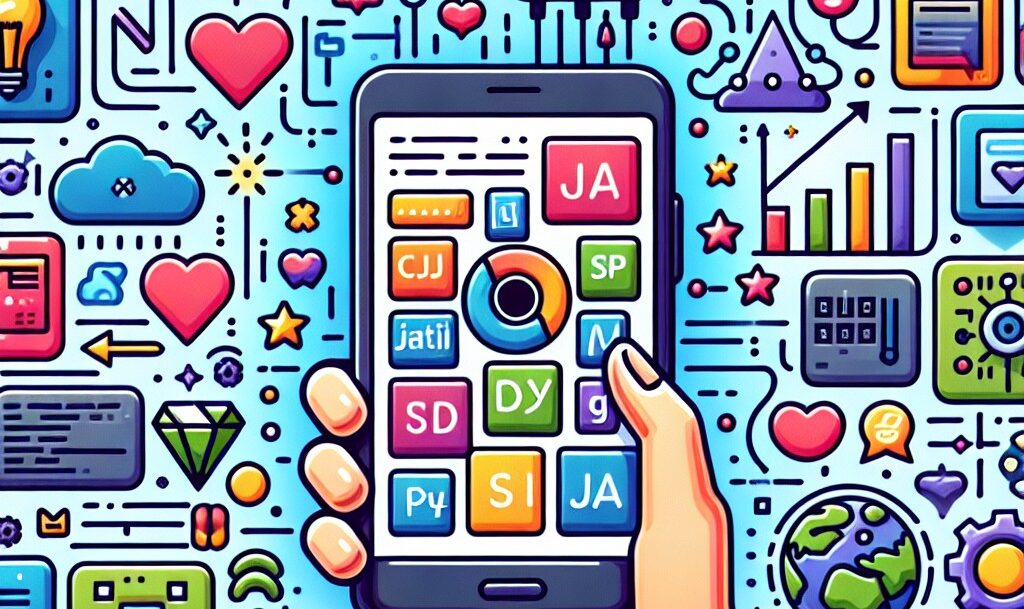 Najpopularniejsze języki programowania aplikacji mobilnych