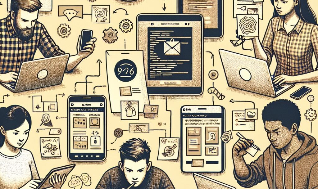 Mobile app development and user retention techniques